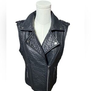 Women's Faux Leather Vest